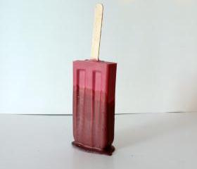 Chocolate Dipped Strawberry Shea Butter Soap Pop